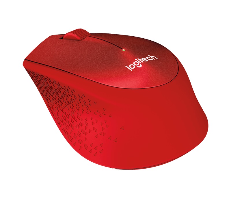 Logitech Logitech M330 Silent Plus Wireless mouse Red