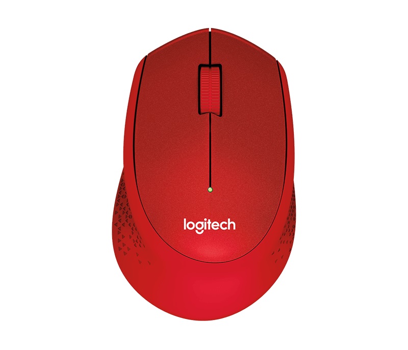 Logitech Logitech M330 Silent Plus Wireless mouse Red