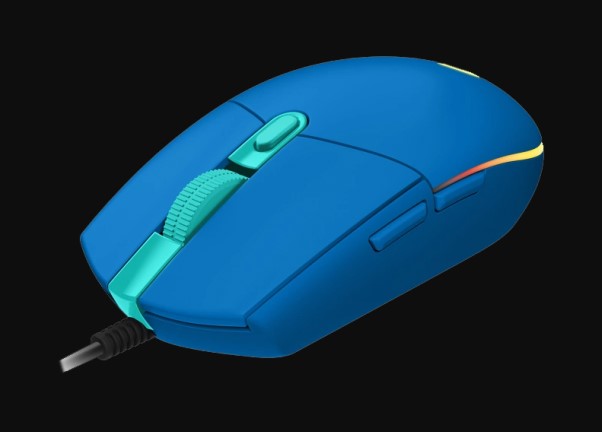 Logitech Logitech G102 Lightsync Gaming Wired Mouse, Blue USB