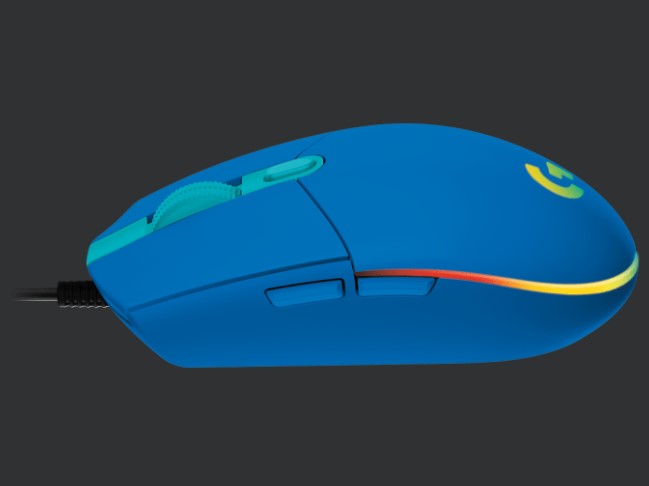 Logitech Logitech G102 Lightsync Gaming Wired Mouse, Blue USB