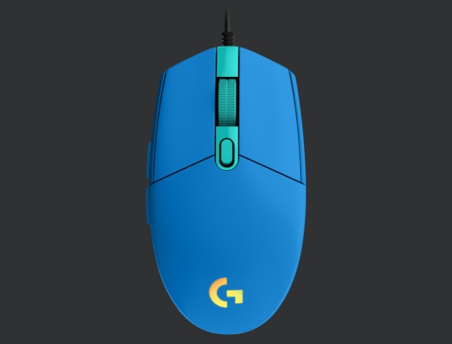 Logitech Logitech G102 Lightsync Gaming Wired Mouse, Blue USB