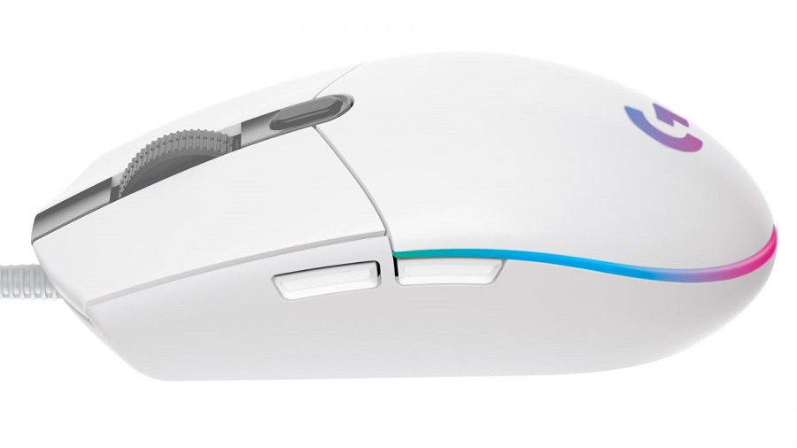 Logitech Logitech G102 Lightsync Gaming Wired Mouse, White USB