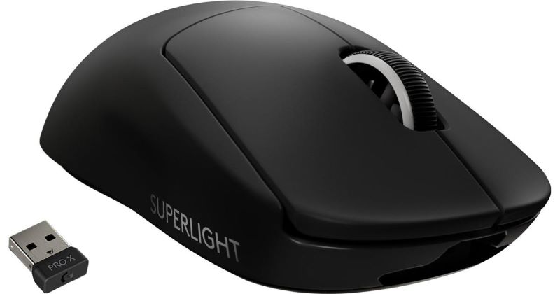 Logitech Logitech G Pro X Superlight Wireless Gaming Mouse, Black
