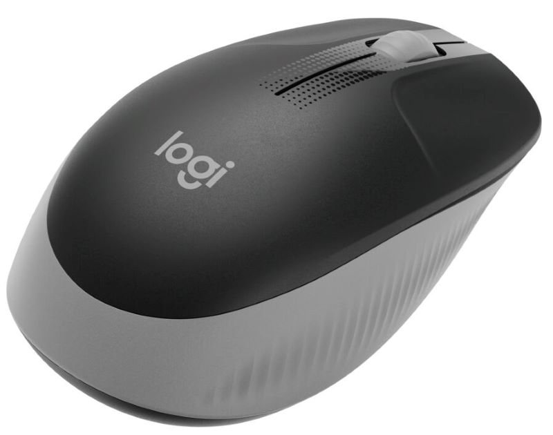 Logitech Logitech M190 Full Size Wireless Mouse Mid Grey
