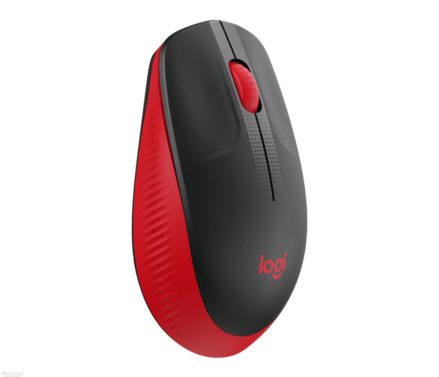 Logitech Logitech M190 Full Size Wireless Mouse Red