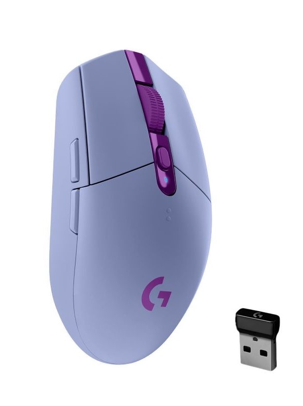 Logitech Logitech G305 Lightspeed Wireless Gaming Mouse, Lilac
