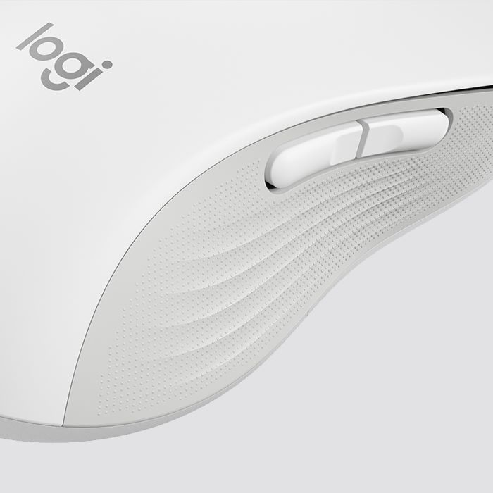 Logitech Logitech M650 L Wireless Mouse Off-White, Left