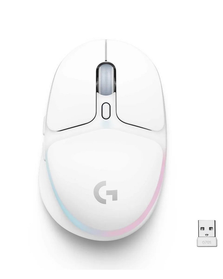 Logitech Logitech G705 Wireless Gaming Mouse Off-White
