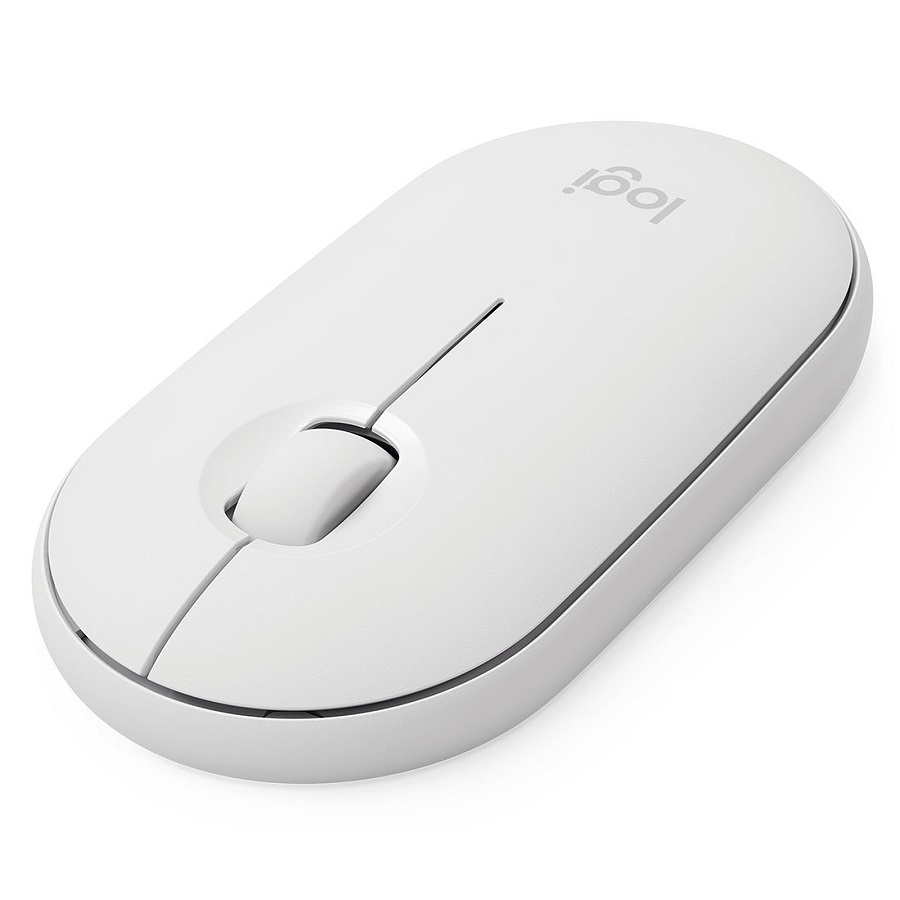 Logitech Logitech Pebble Mouse 2 M350s, Tonal White