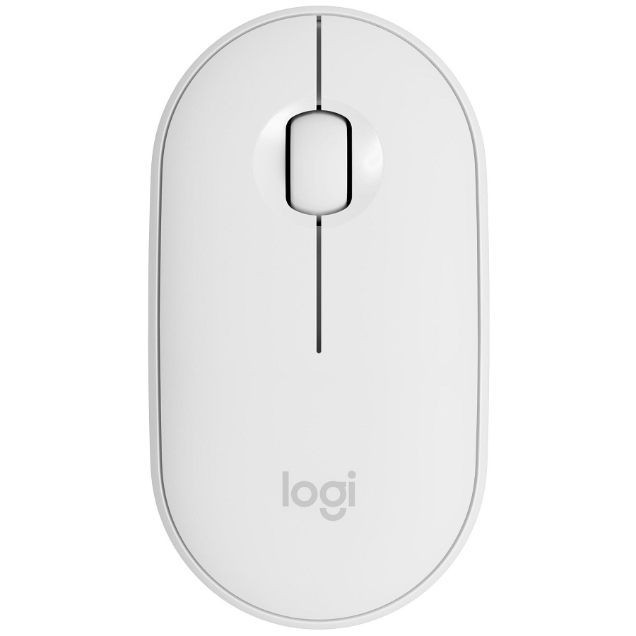 Logitech Logitech Pebble Mouse 2 M350s, Tonal White