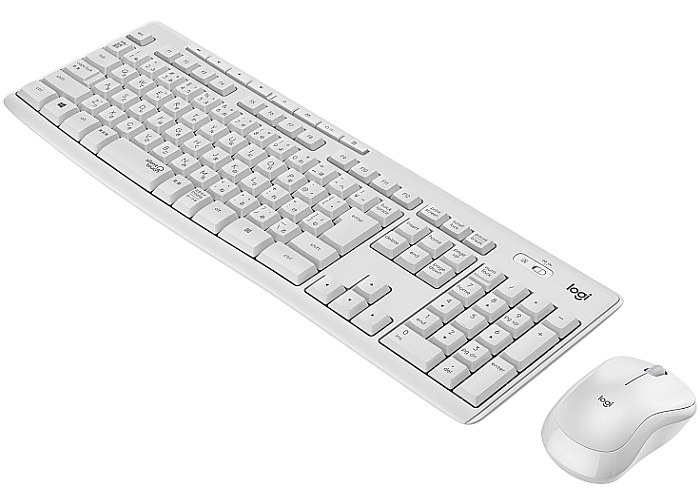 Logitech Logitech MK295 Silent Wireless Desktop Off White US