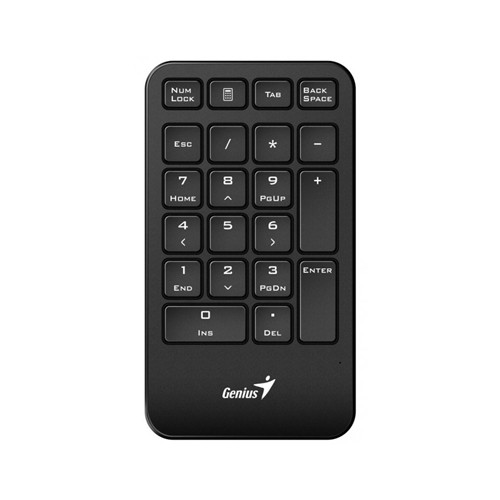 Genius Genius NUMPAD 1000, AI, 2,4GHz, Tastatura numerička, Crna, USB