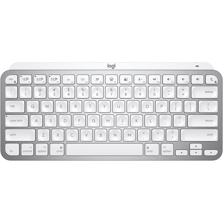 Logitech Logitech MX Keys Mini Wireless Illuminated Keyboard – Pale grey – US