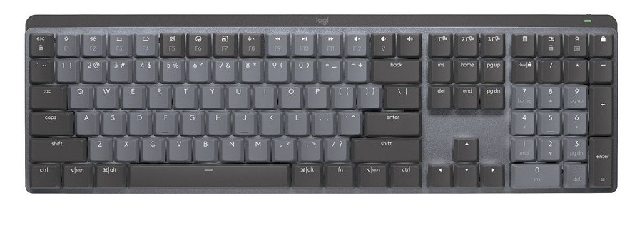 Logitech Logitech MX Mechanical Wireless Illuminated Keyboard – Graphite US Tactile