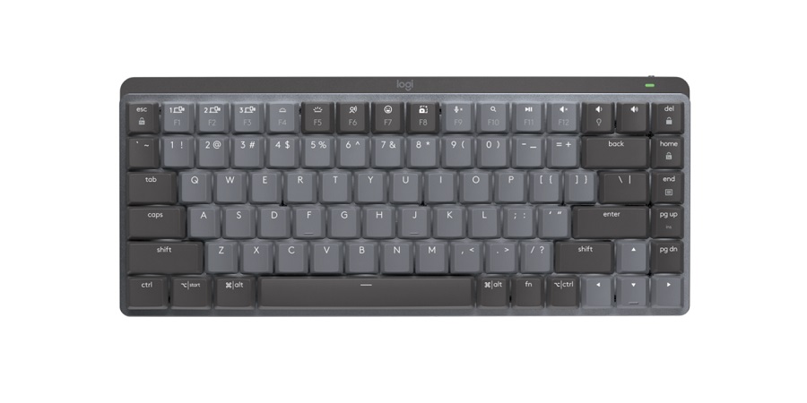 Logitech Logitech MX Mechanical Mini MInimalistic  – Clicky Graphite US