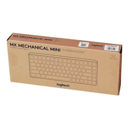 Logitech Logitech MX Mechanical Mini MInimalistic  – Clicky Graphite US