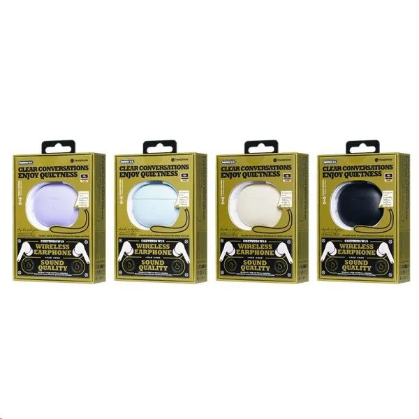 REMAX REMAX W19 Purple Wireless Earbuds CozyBuds