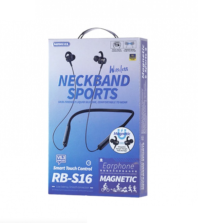 REMAX REMAX RB-S16 Smart Touch Control Wireless Neckband Sports Earphone