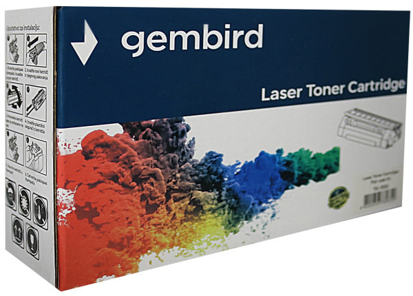 Toner Gembird W1106XL, 106A 107/135 zam. kaseta za HP Veci kapacitet 5k (sa cipom)