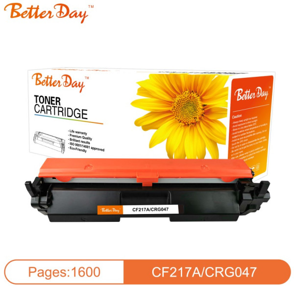 Toner BetterDay CF217A/CRG047 zam. kaseta za HP 1.6k