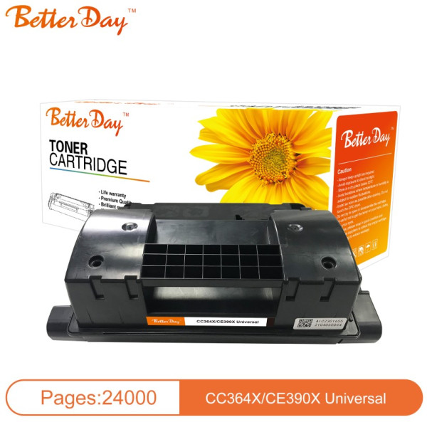 Toner BetterDay CC364X/CE390X P4015/M602 zam. kaseta za HP – univerzalna, Black 24k WBox