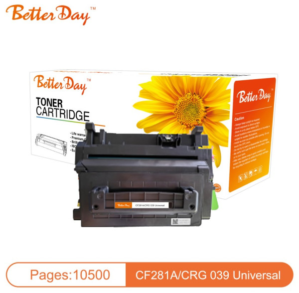 Toner BetterDay CF281A, CRG-039 M604 / M605 / M606 / M630, zam. kaseta za HP 10k5