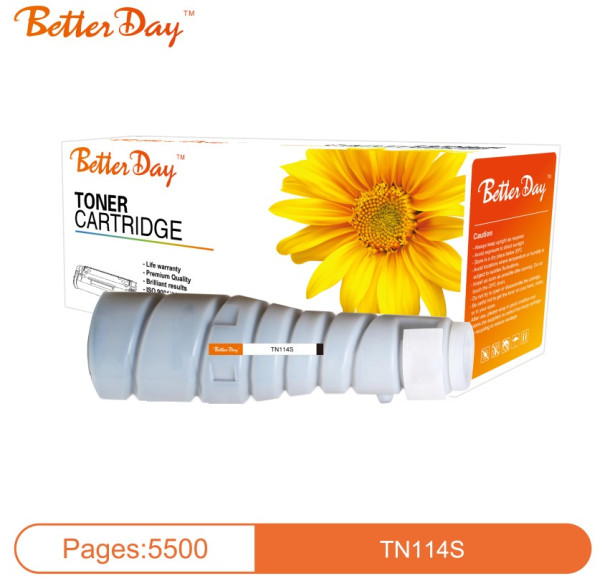 Toner BetterDay TN114S, TN-114S, DI152 1/2 zam. kaseta za Minolta 5.5k (pakovanje sadrzi 2boce)
