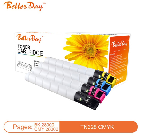 Toner BetterDay C-TN328 M (Low temperature toner) zam. kaseta za Konica Bizhub Magenta 28k