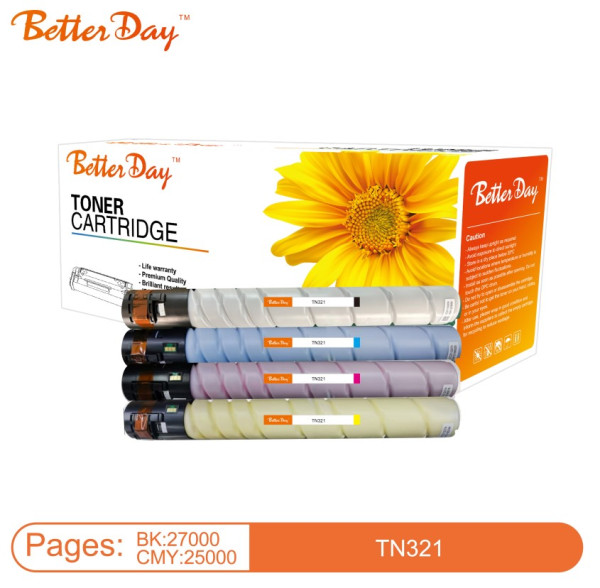 Toner BetterDay C-TN321 M zam. kaseta za Konica Magenta 25k