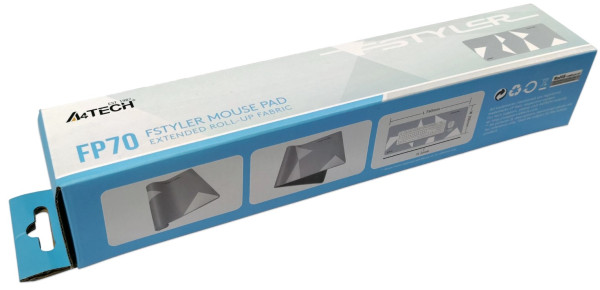 A4-FP70 SILVER A4Tech, Gejmerska podloga za misa od prirodne gume, 300x750mm, 2mm