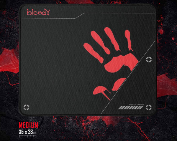 A4-BP-50M A4Tech Bloody, Gejmerska podloga za misa, 350x280mm, 3mm