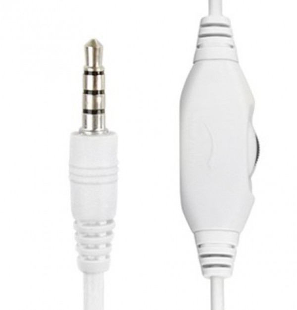 MHS-03-WTRD Gembird Slusalica sa mikrofonom, 1×3,5mm white/red