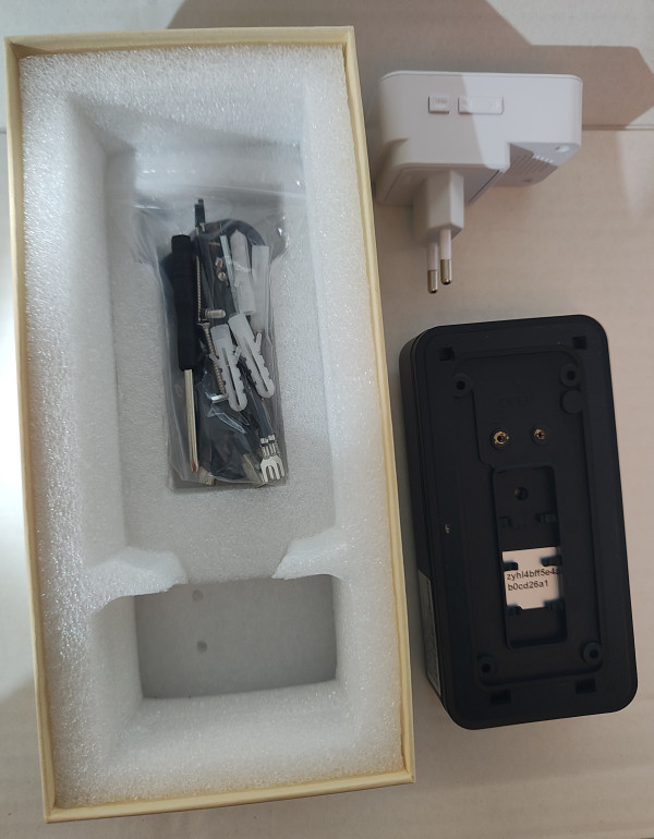 CAM-IP2MP-Z03Y GMB * Doorbell + Chime 2 mpix microSD tuya app Two-way voice (5184)