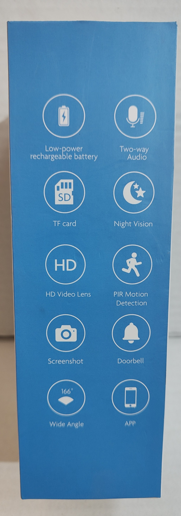 CAM-IP2MP-Z03Y GMB * Doorbell + Chime 2 mpix microSD tuya app Two-way voice (5184)