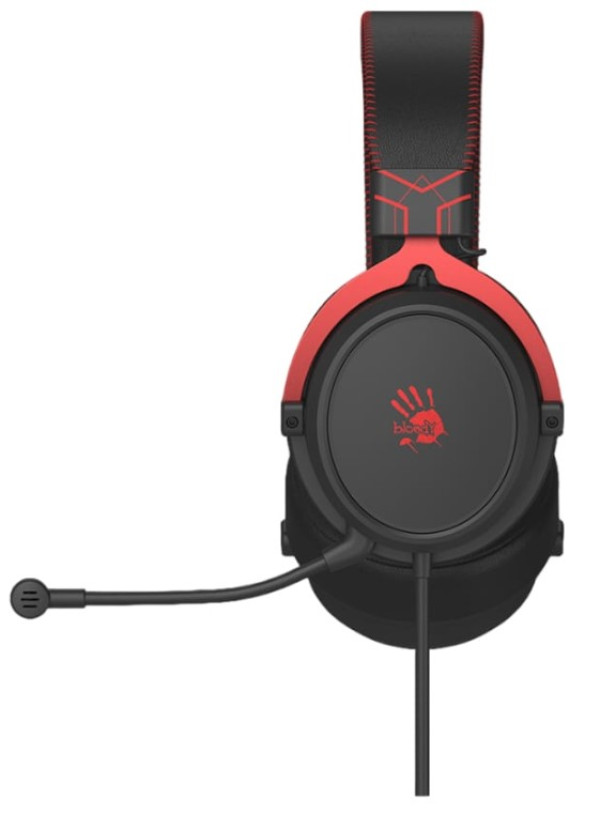 A4-M590i RED A4Tech Bloody gejmerske slusalice sa mikrofonom, 7.1 SURROUND, 50mm/16ohm, 3.5mm+USB