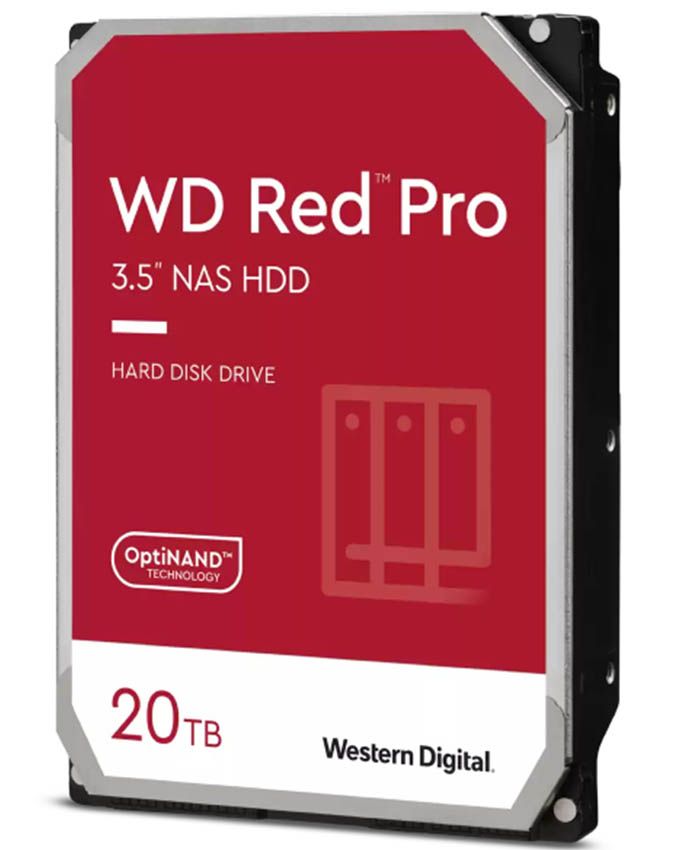 HDD WD 20TB WD201KFGX RED PRO SATA3 512MB 7200rpm