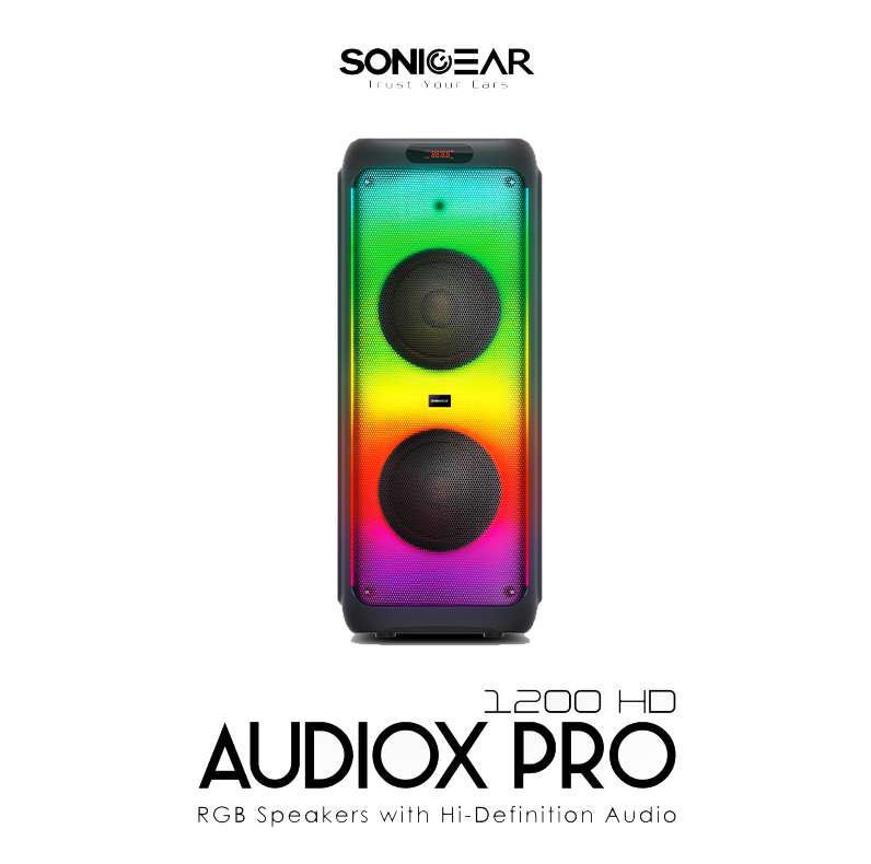 SONICGEAR Sonicgear AudioX Pro 1200HD 110W RMS RGB Bluetooth