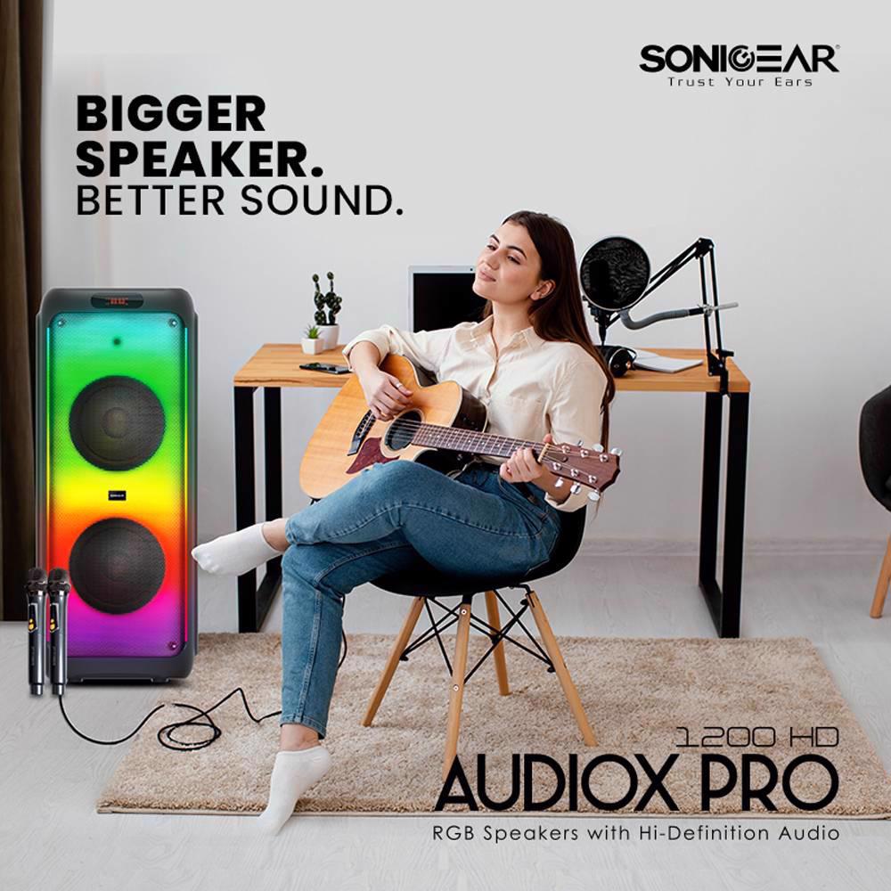 SONICGEAR Sonicgear AudioX Pro 1200HD 110W RMS RGB Bluetooth