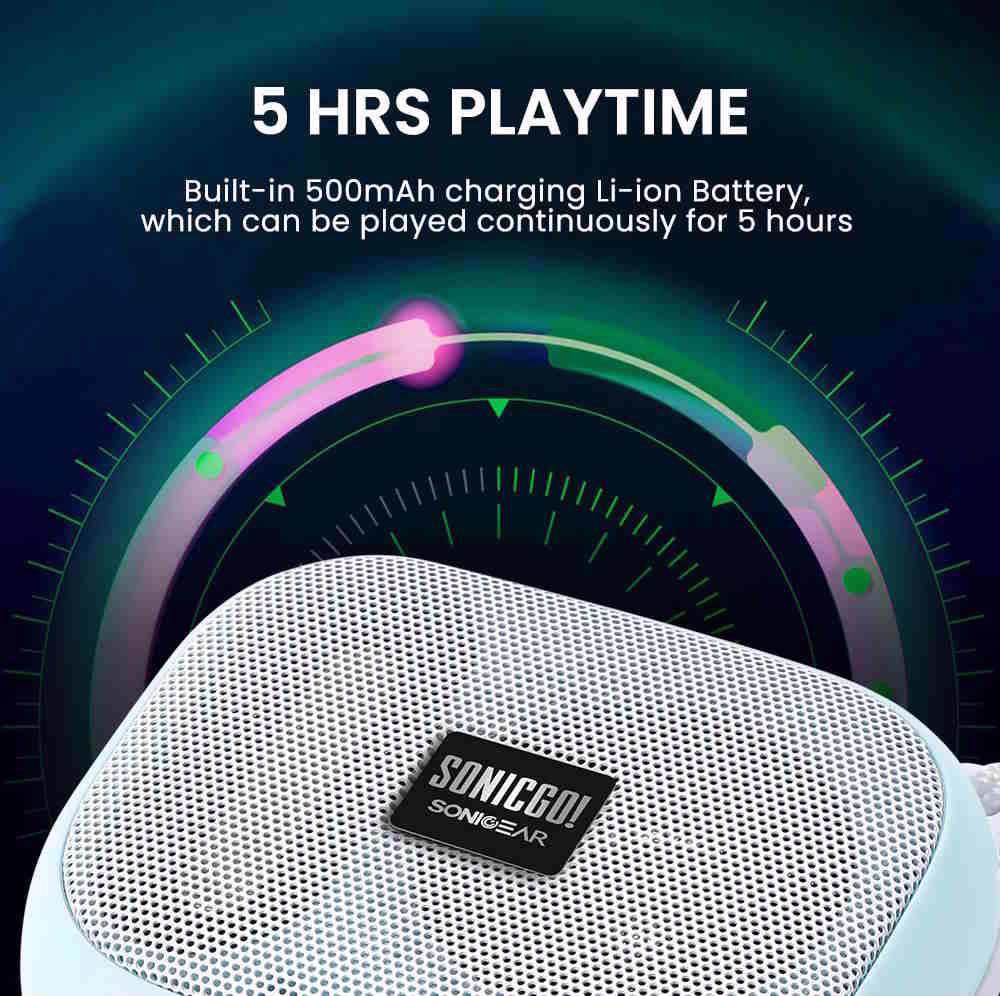 SONICGEAR SONICGO! 101 AQUA Mint