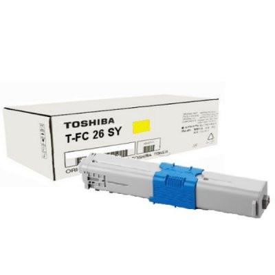 Toshiba TOSHIBA Toner (TFC26SY) Yellow 6K