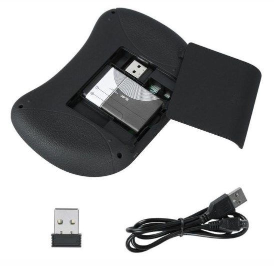 GMB-I8 ** Gembird 2.4GHz Wireless gaming Mini keyboard backlight and TOUCH, punjiva bat. BL-5C (519)