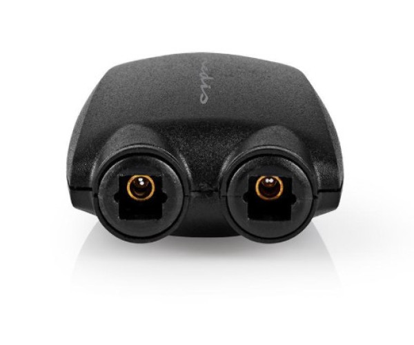 CAGB25940BK Splitter, TosLink zenski na 2x TosLink zenski adapter, Black