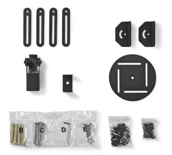 PJCM100BK univerzalni plafonski nosac za projektor, rotirajuci + tilt 90°