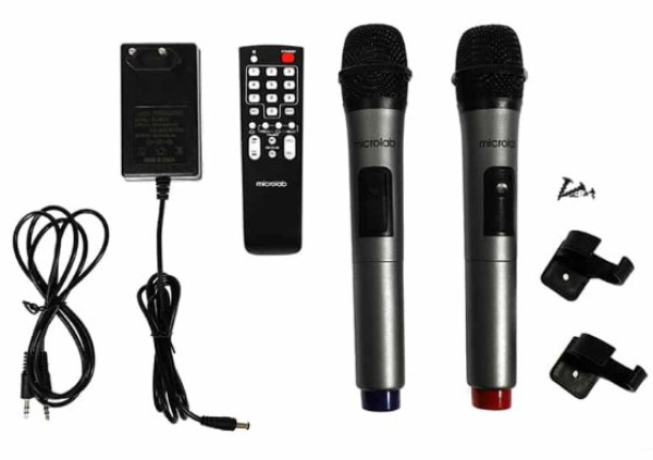 Microlab TL20 karaoke zvucnik 200W, Bluetooth, LED, 12V/4500mAh, Aux, USB, microSD, FM RADIO,Mic*2