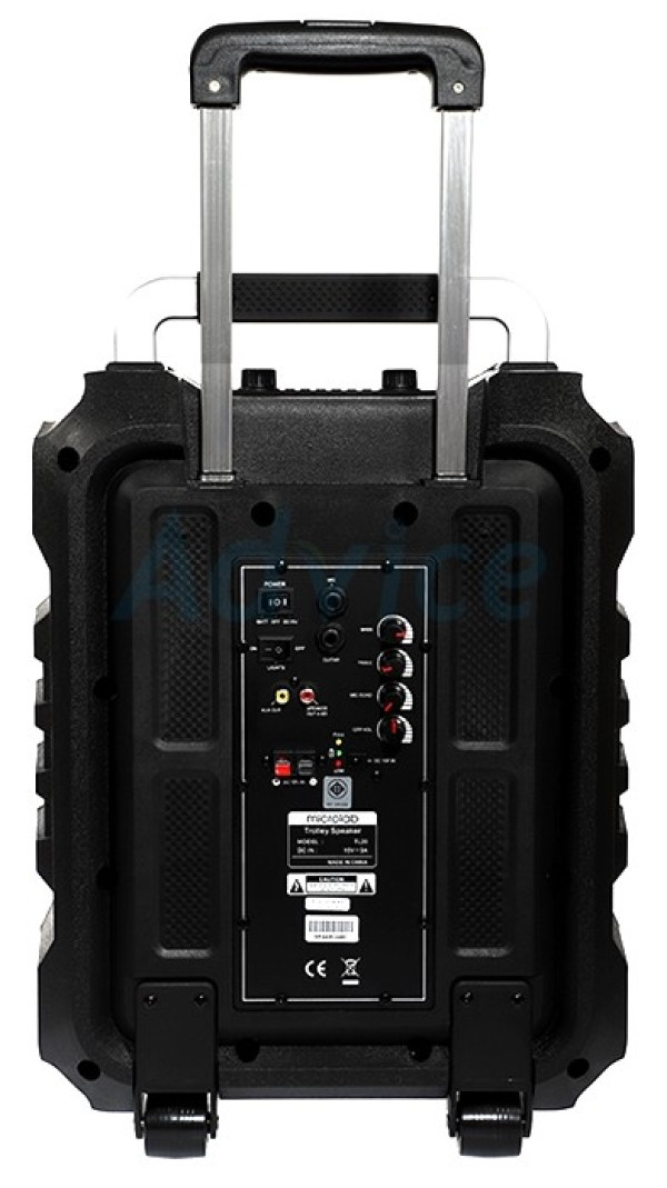 Microlab TL20 karaoke zvucnik 200W, Bluetooth, LED, 12V/4500mAh, Aux, USB, microSD, FM RADIO,Mic*2