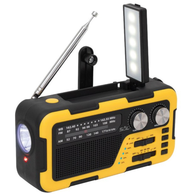 Solarni RPH2 prenosni radio AM/FM/Bluetooth/USB/SD 5 W