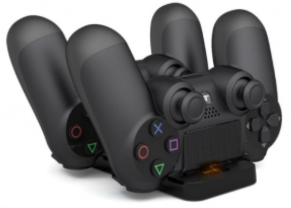 Docking station DOBEE USB drzac sa punjacem za 2 ps4 kontrolera sa led indikator 601965 TP4-002W