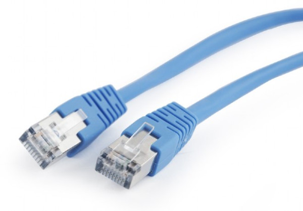 PP22-1M/B Gembird Mrezni kabl FTP Cat5e Patch cord, 1m blue