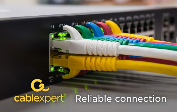 PP6A-LSZHCU-5M Gembird Mrezni kabl, SFTP CAT.6A BAKARNI LSZH Patch cord 5m Grey