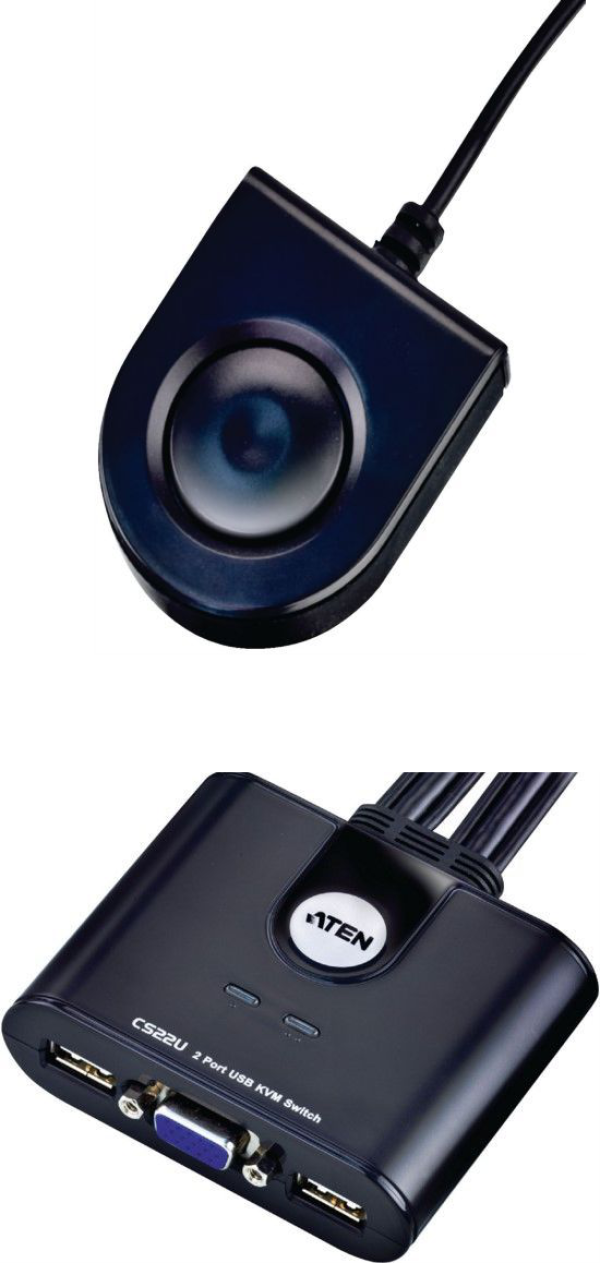 CS22U-AT * ATEN 2-port USB KVM switch sa kablovima (2899)